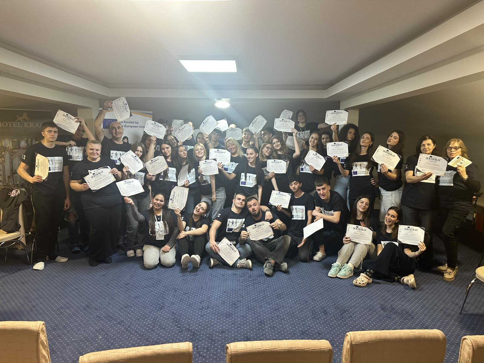 1-4 Svečana dodela sertifikata: Mladi osnaženi za posredovanje u vršnjačkim konfliktima